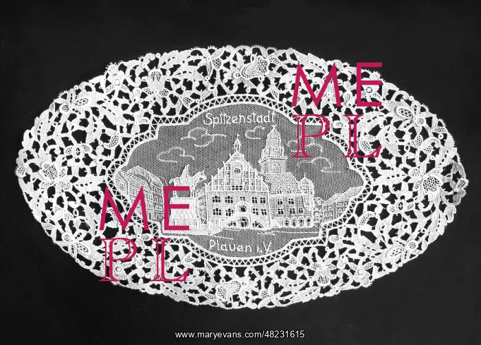 : Doily from Plauen, 1938 : Doily from Plauen, 1938