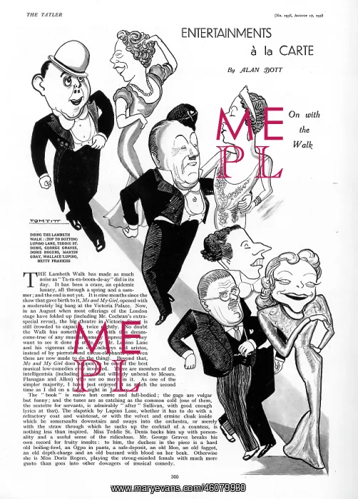 : Doing the Lambeth Walk, 1938 : Doing the Lambeth Walk, 1938