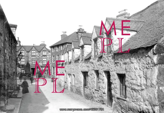  : Dolgellau, Old Houses 1908
