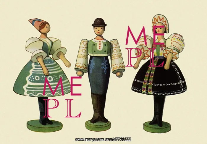 : Dolls in Native Costume : Dolls in Native Costume