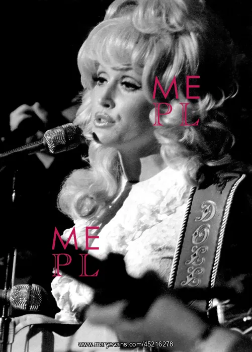 : Dolly Parton performing in the early 1970s. ? : Dolly Parton performing in the early 1970s. ?