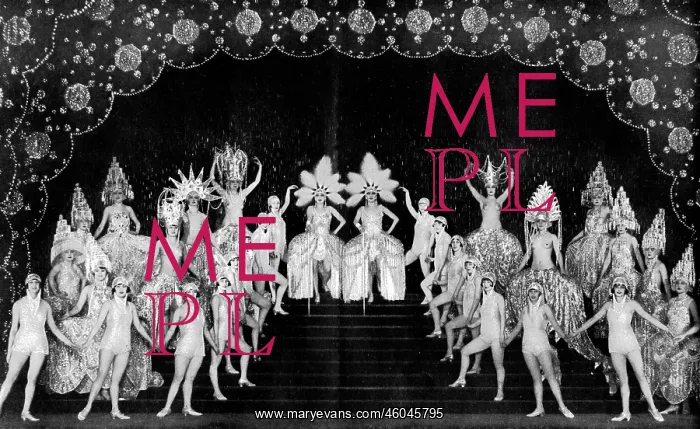 : The Dolly Sisters and chorus : The Dolly Sisters and chorus