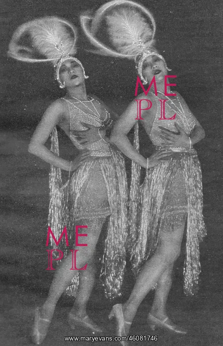 : Dolly Sisters in in Paris Sans Voile, Ambassadeurs Theatre : Dolly Sisters in in Paris Sans Voile, Ambassadeurs Theatre