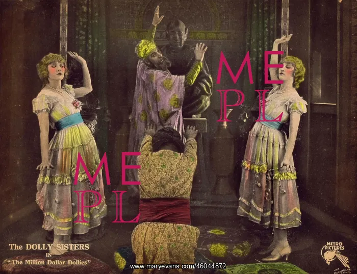 : The Dolly Sisters in The Million Dollar Dollies : The Dolly Sisters in The Million Dollar Dollies