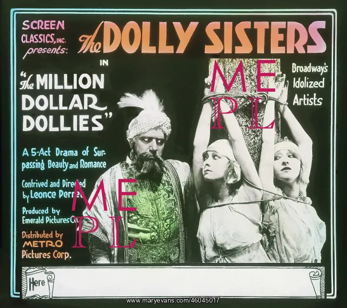 : Dolly Sisters in The Million Dollar Dollies : Dolly Sisters in The Million Dollar Dollies