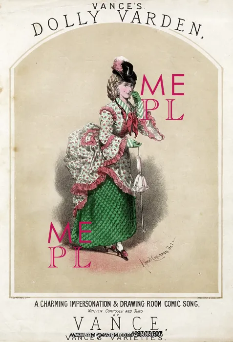 : Dolly Varden, by Alfred Vance : Dolly Varden, by Alfred Vance