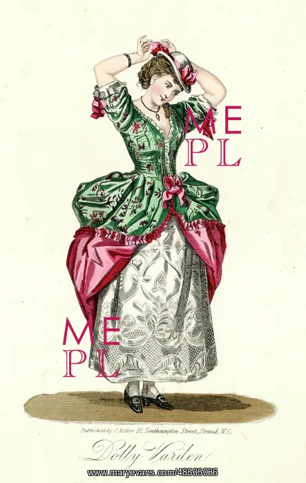 : Dolly Varden, character in Barnaby Rudge : Dolly Varden, character in Barnaby Rudge