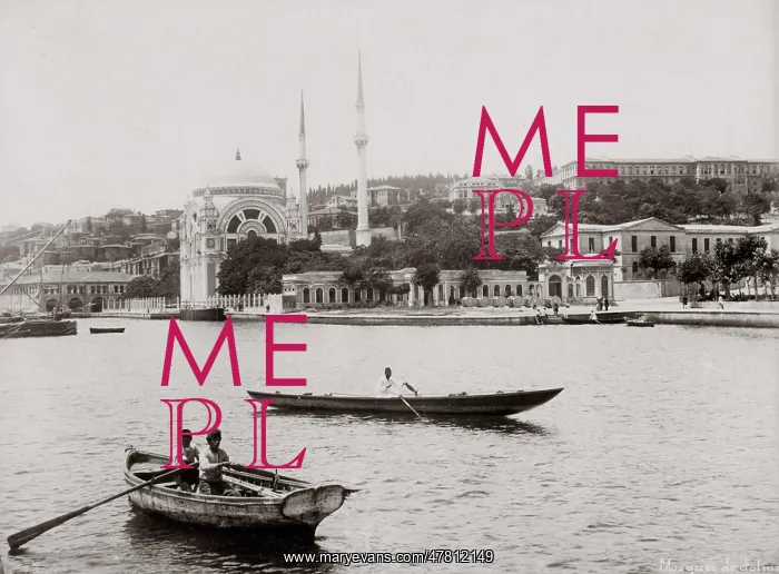  : Dolmabahce Mosque, Istanbul, Turkey, c.1890