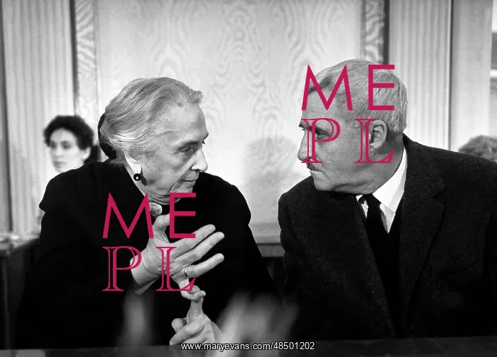 : Dolores Ibarruri and Konstantin Simonov, 1966 : Dolores Ibarruri and Konstantin Simonov, 1966