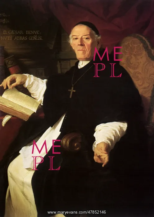 : Dom Cesare Benvenuti, Abbot of Congregation of Canons : Dom Cesare Benvenuti, Abbot of Congregation of Canons