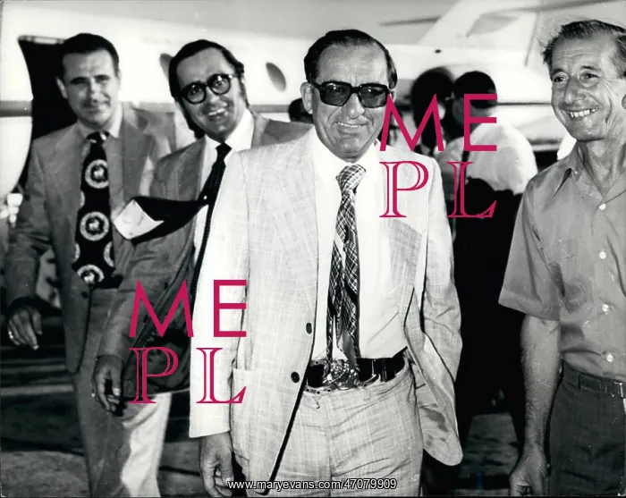 : Dom Mintoff in election campaign, Malta : Dom Mintoff in election campaign, Malta
