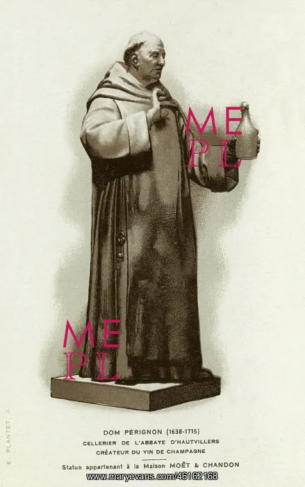 : Dom Perignon, French monk and cellarer : Dom Perignon, French monk and cellarer