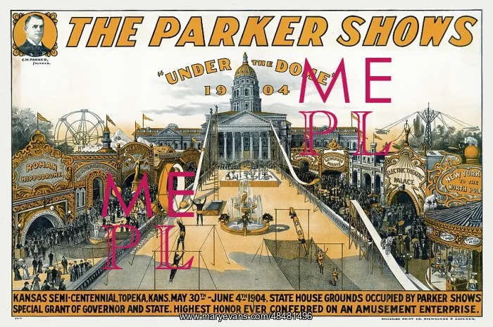 : Under the dome 1904, Kansas semi-centennial : Under the dome 1904, Kansas semi-centennial