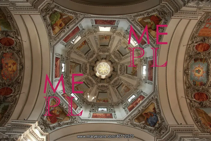 : Dome of the cathedral of Salzburg : Dome of the cathedral of Salzburg