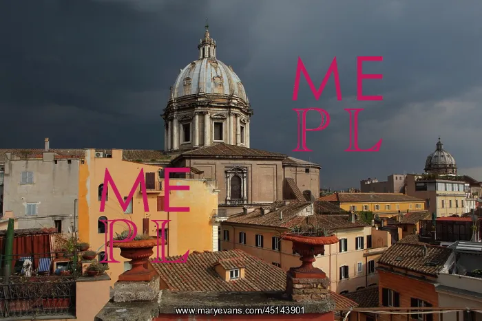 : Dome of Sant'Andrea della Valle, Rome, Italy : Dome of Sant'Andrea della Valle, Rome, Italy