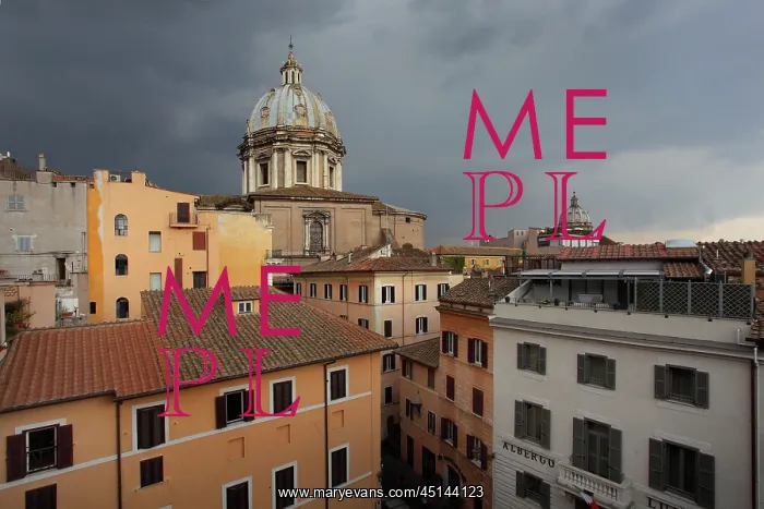 : Dome of Sant'Andrea della Valle, Rome, Italy : Dome of Sant'Andrea della Valle, Rome, Italy