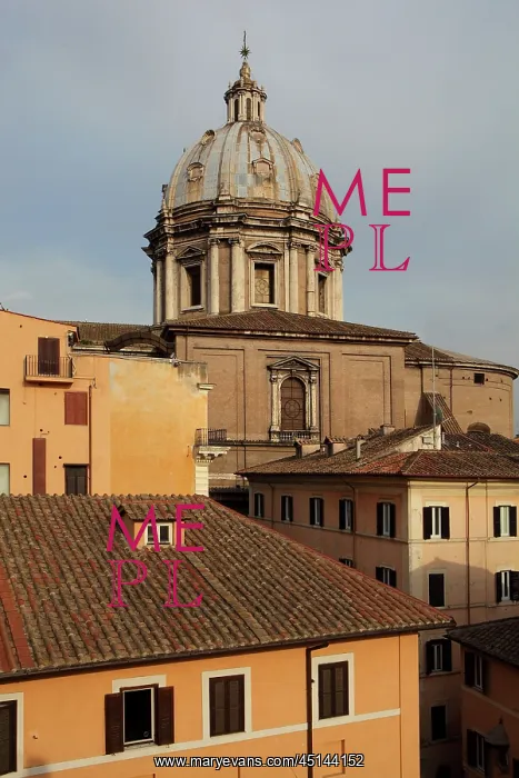 : Dome of Sant'Andrea della Valle, Rome, Italy : Dome of Sant'Andrea della Valle, Rome, Italy