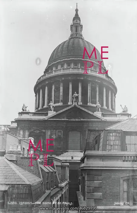 : The Dome of St. Paul's Cathedral : The Dome of St. Paul's Cathedral