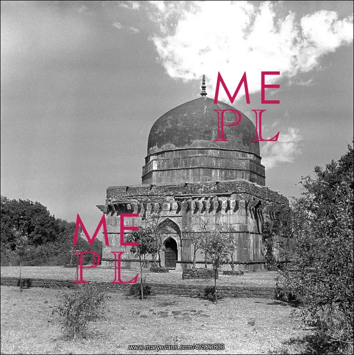 : Domed building in Mandu, Madhya Pradesh, Central India : Domed building in Mandu, Madhya Pradesh, Central India
