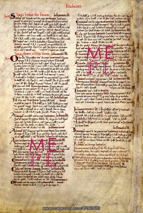 : The Domesday Book, Berkshire : The Domesday Book, Berkshire