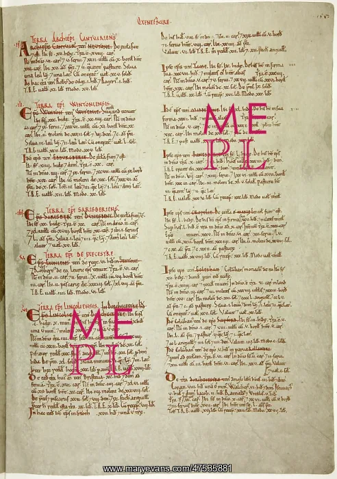 : The Domesday Book, Oxfordshire : The Domesday Book, Oxfordshire