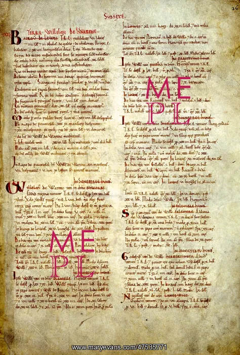 : The Domesday Book, Sussex : The Domesday Book, Sussex