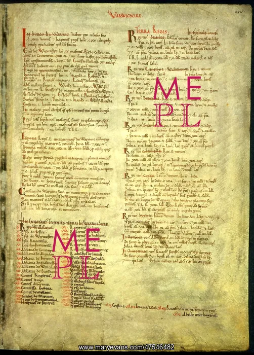 : The Domesday Book, Warwickshire : The Domesday Book, Warwickshire