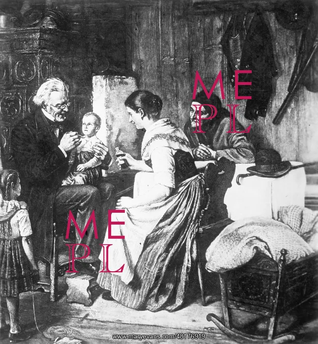 : Domiciliary visit, 1880 : Domiciliary visit, 1880