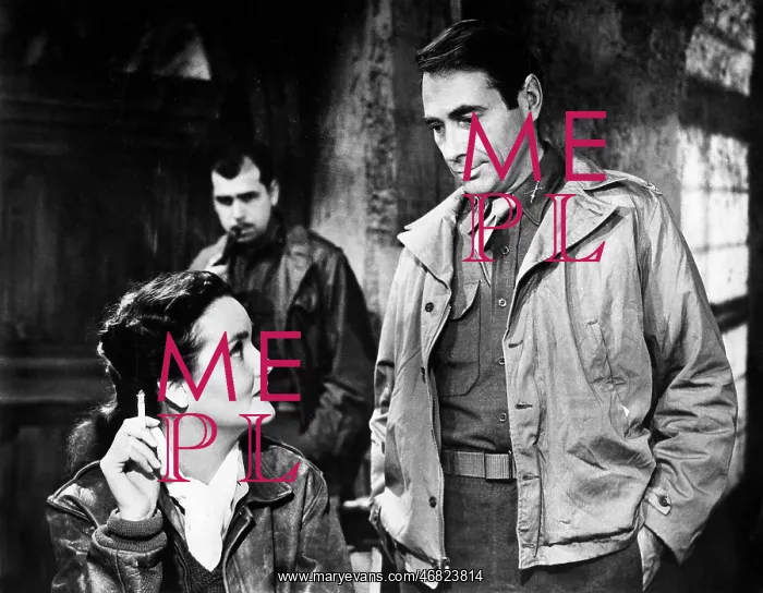 : Dominique Blanchar - Gary Merrill - celebrity : Dominique Blanchar - Gary Merrill - celebrity