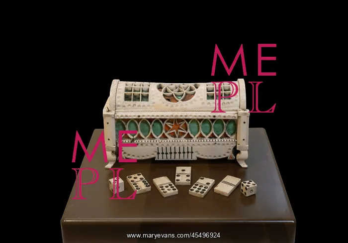 : Domino box, Perth Museum, Perth, Scotland : Domino box, Perth Museum, Perth, Scotland