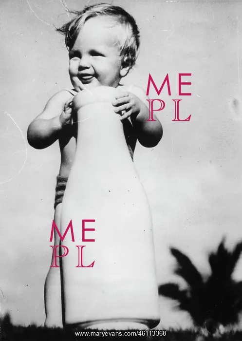 : Don Grubbs (14 months old) with a : Don Grubbs (14 months old) with a