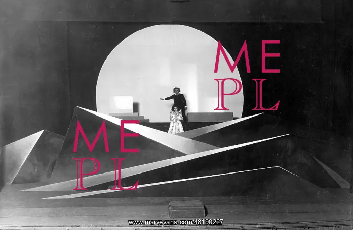 : Don Juan und Faust with stage design by Oskar Schlemmer, 19 : Don Juan und Faust with stage design by Oskar Schlemmer, 19