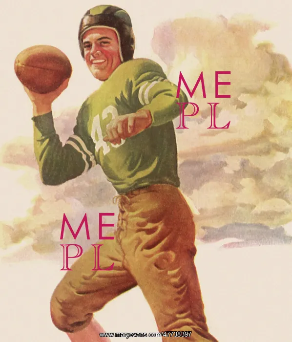  : Don Kip playing Football