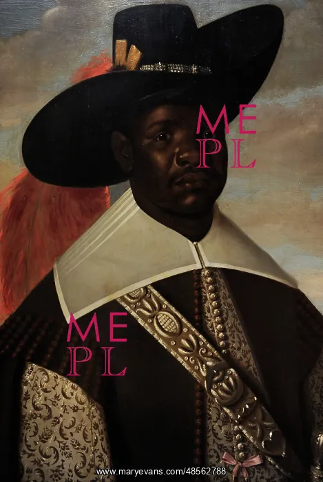 : Don Miguel de Castro, Emissary of Congo, c.1643-1650, by Alb : Don Miguel de Castro, Emissary of Congo, c.1643-1650, by Alb