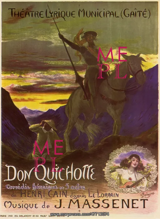 : Don Quixote and Sancho Panza : Don Quixote and Sancho Panza