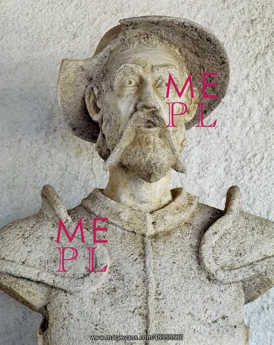 : Don Quixote. Sculpture. Spain : Don Quixote. Sculpture. Spain