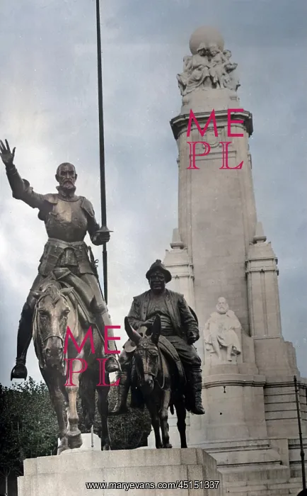 : DON QUIXOTE STATUE : DON QUIXOTE STATUE