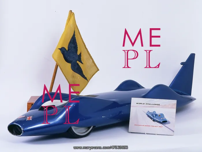: Donald Campbell - Bluebird Proteus CN7 model : Donald Campbell - Bluebird Proteus CN7 model
