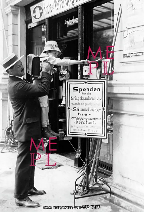 : donation for the Red Cross, 1914 : donation for the Red Cross, 1914
