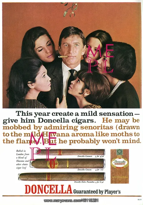  : Doncella cigar advertisement, 1965