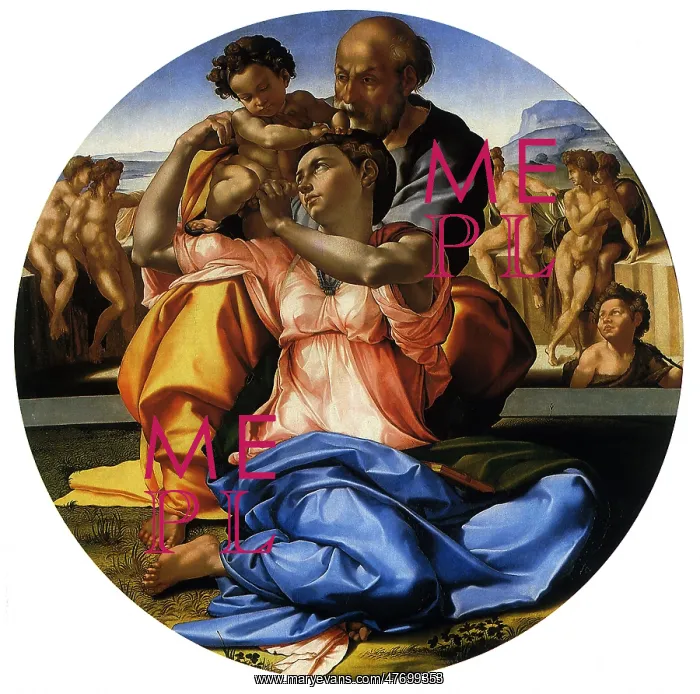  : Doni Tondo, by Michelangelo