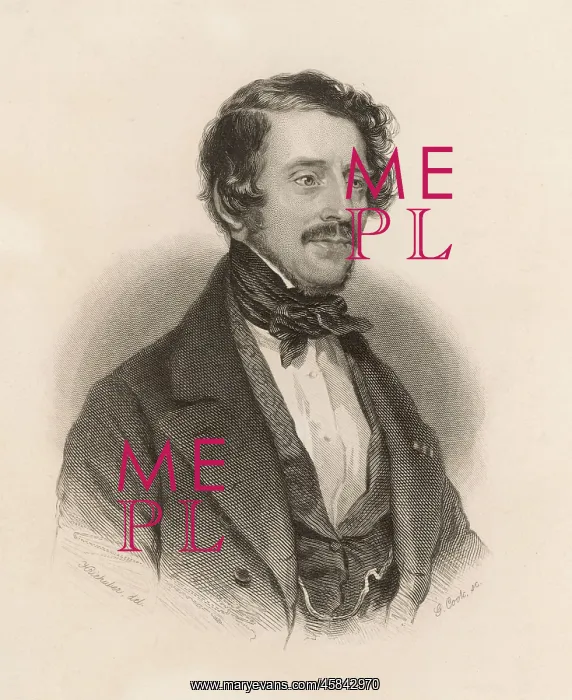  : DONIZETTI. GAETANO DONIZETTI (1797 - 1848), Italian opera composer