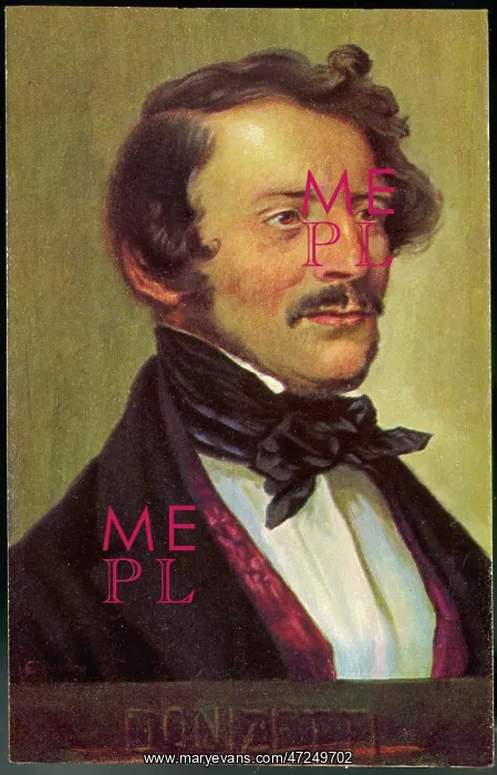 : Donizetti. GAETANO DONIZETTI (1797 - 1848), Italian opera composer : Donizetti. GAETANO DONIZETTI (1797 - 1848), Italian opera composer