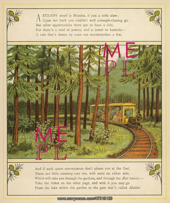  : Donkey-Drawn Train