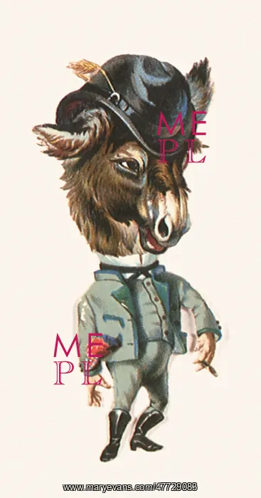  : Donkey in Suit