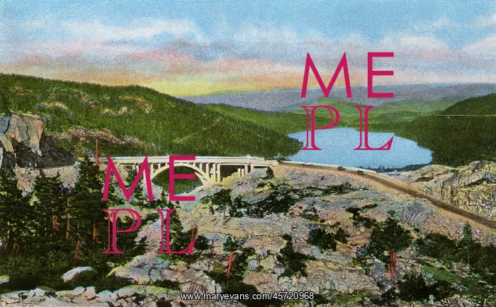 : Donner memorial Bridge, Donner Lake, California, USA : Donner memorial Bridge, Donner Lake, California, USA