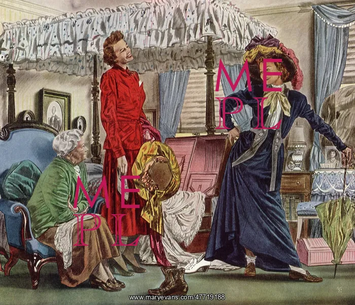 : Donning Grandma's Duds : Donning Grandma's Duds