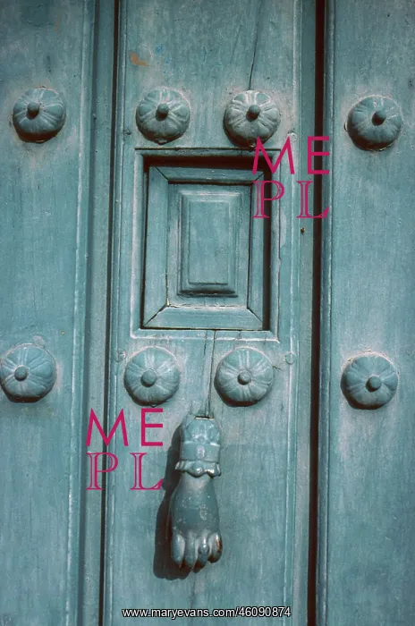 : Front door of Manuel de Falla, Spanish composer, Granada : Front door of Manuel de Falla, Spanish composer, Granada