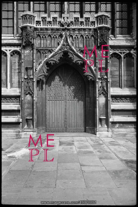 : Door in an unidentified church : Door in an unidentified church