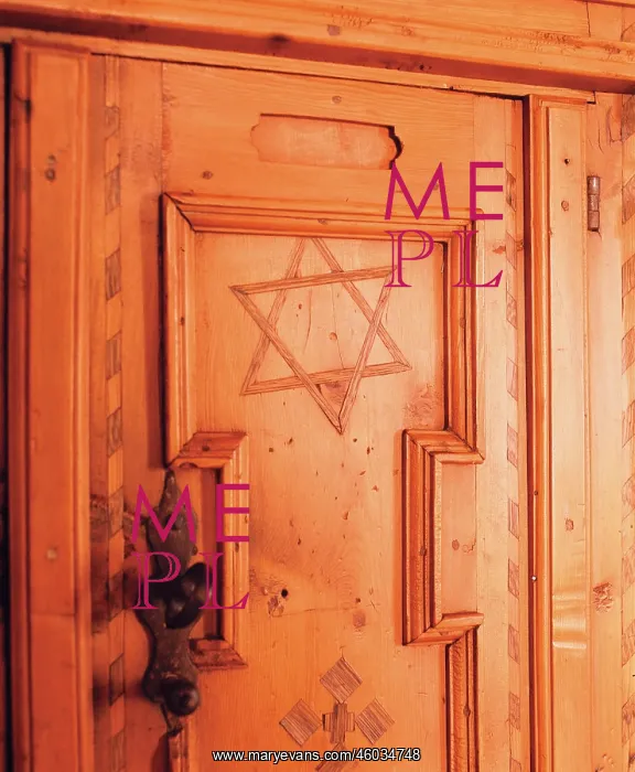 : Door with yellow star : Door with yellow star